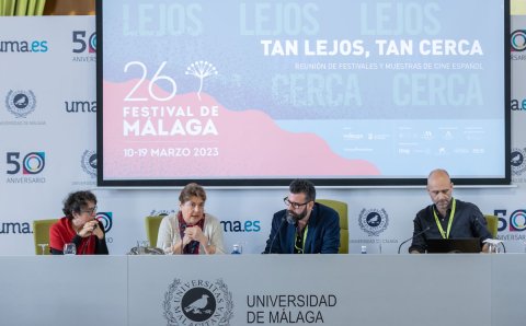 Festivales de cine español de siete países se reúnen en Málaga para crear estrategias y fomentar nuevos públicos | Festival de Málaga